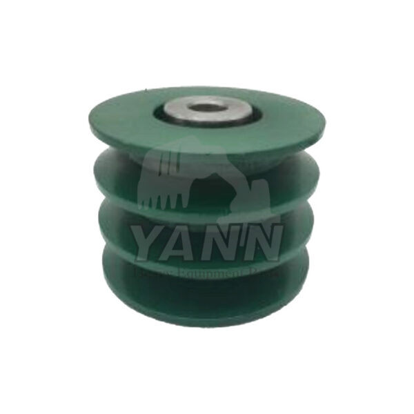 SK460 Excavator Engine Parts Three Troughs Belt Tensioner